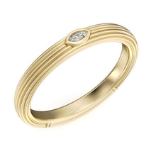 Load image into Gallery viewer, Noam Carver Rae Solitaire Band - Fifth Avenue Jewellers

