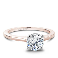 Load image into Gallery viewer, Noam Carver Rose Gold Solitaire Ring B018-01RWM-050A - Fifth Avenue Jewellers
