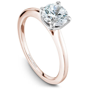 Noam Carver Rose Gold Solitaire Ring B018-01RWM-050A - Fifth Avenue Jewellers