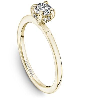 Noam Carver Studio Engagement Ring S288-02YM-FB33A - Fifth Avenue Jewellers