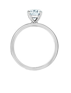 One Carat Round Diamond Solitaire Ring - Fifth Avenue Jewellers