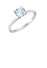 Load image into Gallery viewer, One Carat Round Diamond Solitaire Ring - Fifth Avenue Jewellers
