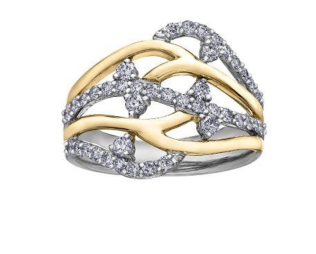 Openwork Canadian Diamond Ring – Fifth Avenue Jewellers