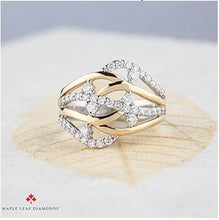 Load image into Gallery viewer, Openwork Canadian Diamond Ring - Fifth Avenue Jewellers
