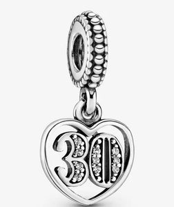 Pandora 30th Celebration Dangle Charm - Fifth Avenue Jewellers
