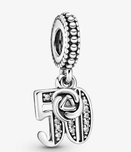 Pandora 50th Celebration Dangle Charm - Fifth Avenue Jewellers