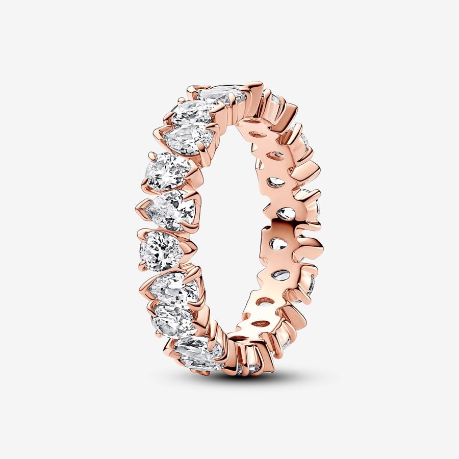Pandora Alternating Sparkling Band Ring - Fifth Avenue Jewellers
