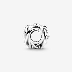 Pandora April Clear Eternity Circle Charm - Fifth Avenue Jewellers