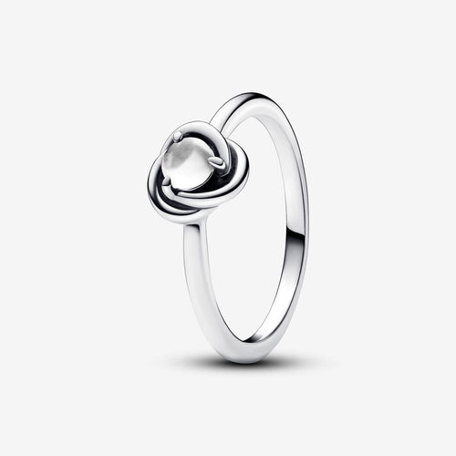 Pandora April Clear Eternity Circle Ring - Fifth Avenue Jewellers