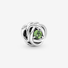 Load image into Gallery viewer, Pandora August Spring Green Eternity Circle Charm - Fifth Avenue Jewellers
