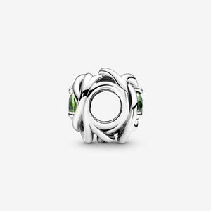 Pandora August Spring Green Eternity Circle Charm - Fifth Avenue Jewellers
