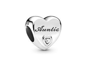 Pandora Auntie Heart Charm - Fifth Avenue Jewellers