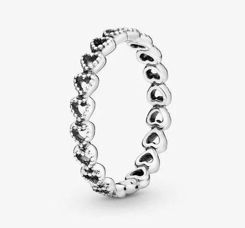 Pandora band Of Hearts Ring - Fifth Avenue Jewellers