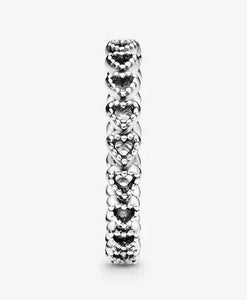 Pandora band Of Hearts Ring - Fifth Avenue Jewellers