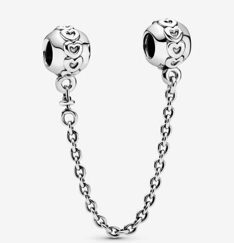 Pandora Band Of Hearts Safety Chain - Fifth Avenue Jewellers