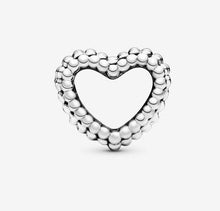 Load image into Gallery viewer, Pandora Beaded Open Heart Charm - Fifth Avenue Jewellers
