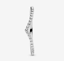 Load image into Gallery viewer, Pandora Beaded Wishbone Ring - Fifth Avenue Jewellers
