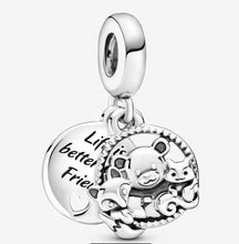 Load image into Gallery viewer, Pandora Bear, Fox &amp; Squirrel Dangle Charm - Fifth Avenue Jewellers
