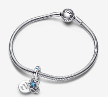 Load image into Gallery viewer, Pandora Blooming Flower Double Dangle Charm - Fifth Avenue Jewellers
