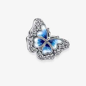 Pandora Blue Butterfly Sparkling Charm - Fifth Avenue Jewellers