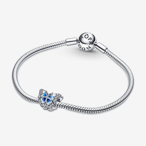 Pandora Blue Butterfly Sparkling Charm - Fifth Avenue Jewellers