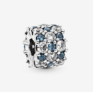 Pandora Blue & Clear Sparkle Charm - Fifth Avenue Jewellers