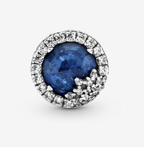 Pandora Blue Dazzling Snowflake Charm - Fifth Avenue Jewellers
