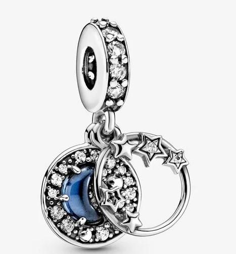 Pandora Blue Night Sky Dangle Charm - Fifth Avenue Jewellers
