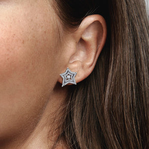 Pandora Celestial Asymmetric Star Stud Earrings - Fifth Avenue Jewellers
