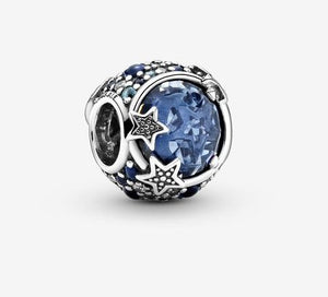 Pandora Celestial Blue Sparkling Stars Charm - Fifth Avenue Jewellers