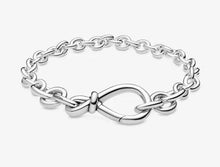 Load image into Gallery viewer, Pandora Chunky Infinity Knot Chain Bracelet - Fifth Avenue Jewellers
