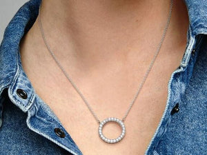 Pandora Circle Of Sparkle Necklace - Fifth Avenue Jewellers
