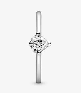 Pandora Clear Heart Solitaire Ring - Fifth Avenue Jewellers