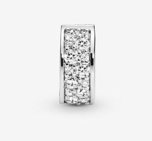 Pandora Clear Pavé Clip Charm - Fifth Avenue Jewellers