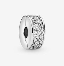 Load image into Gallery viewer, Pandora Clear Pavé Clip Charm - Fifth Avenue Jewellers

