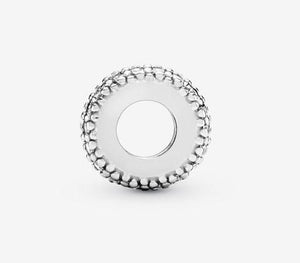 Pandora Clear Sparkle Spacer Charm - Fifth Avenue Jewellers