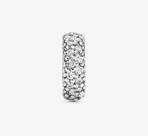 Pandora Clear Sparkle Spacer Charm - Fifth Avenue Jewellers