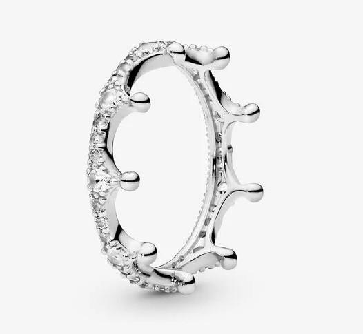 Pandora Clear Sparkling Crown Ring - Fifth Avenue Jewellers