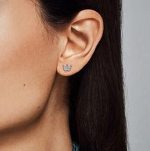 Load image into Gallery viewer, Pandora Crown Stud Earrings - Fifth Avenue Jewellers
