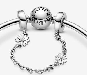 Pandora Dasiy Flower Safety Chain - Fifth Avenue Jewellers