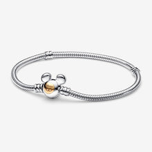 Load image into Gallery viewer, Pandora Disney 100th Anniversary Moments Snake Chain Bracelet - Fifth Avenue Jewellers
