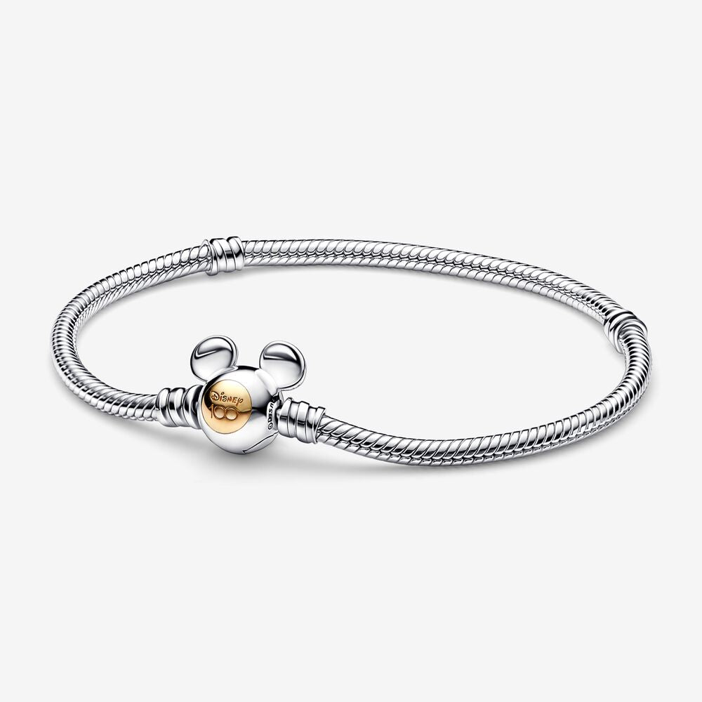 Pandora Disney 100th Anniversary Moments Snake Chain Bracelet - Fifth Avenue Jewellers