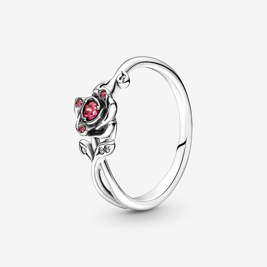 Pandora Disney Beauty and the Beast Rose Ring - Fifth Avenue Jewellers