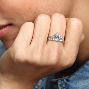 Pandora Disney Cinderella Blue Tiara Ring - Fifth Avenue Jewellers