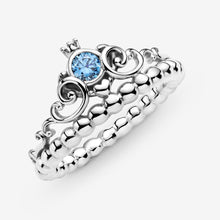 Load image into Gallery viewer, Pandora Disney Cinderella Blue Tiara Ring - Fifth Avenue Jewellers
