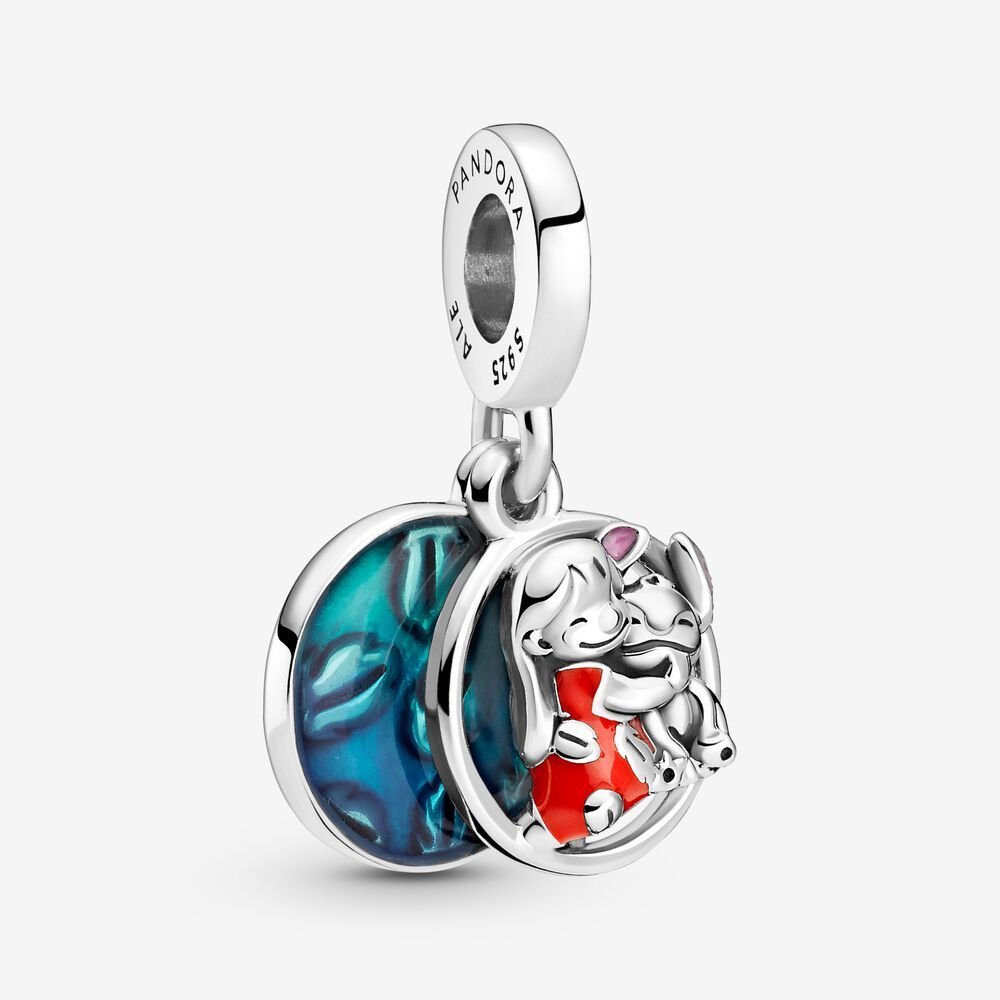 Pandora Disney Lilo & Stitch Family Dangle Charm - Fifth Avenue Jewellers