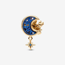 Load image into Gallery viewer, Pandora Disney Mickey Mouse &amp; Minnie Mouse Crescent Moon Charm - Fifth Avenue Jewellers

