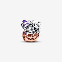 Load image into Gallery viewer, Pandora Disney Mickey Mouse &amp; Minnie Mouse Halloween Pumpkin Charm - Fifth Avenue Jewellers
