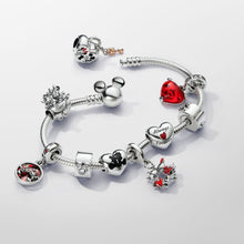 Load image into Gallery viewer, Pandora Disney Mickey Mouse &amp; Minnie Mouse Heart Charm - Fifth Avenue Jewellers
