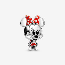 Load image into Gallery viewer, Pandora Disney Minnie Mouse Dotted Dress &amp; Bow Charm - Fifth Avenue Jewellers
